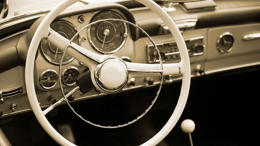 40-Classic Car Interior