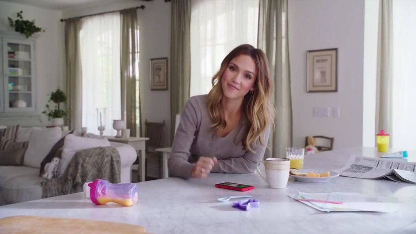 Jessica Alba - Microsoft Windows phone