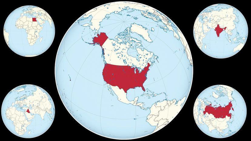 Identifica estos países a partir de su contorno en 7 minutos