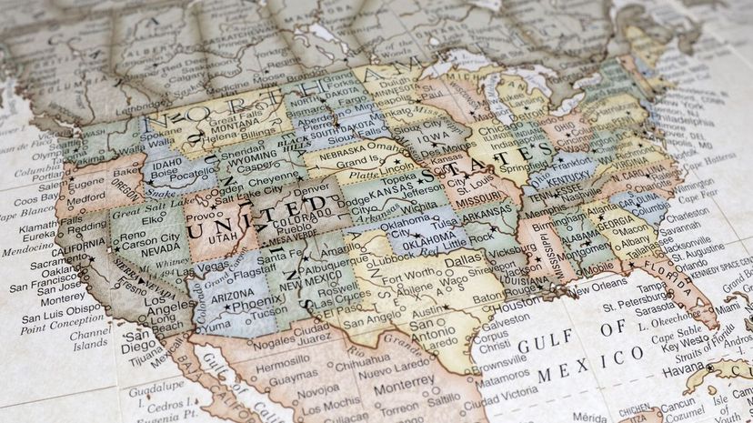 Can You Identify All 50 States on a US Map?