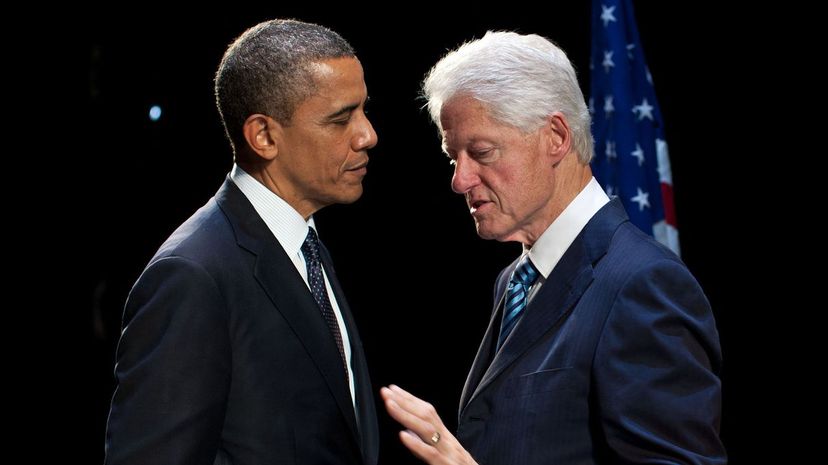 President Barack Obama and Bill Clinton