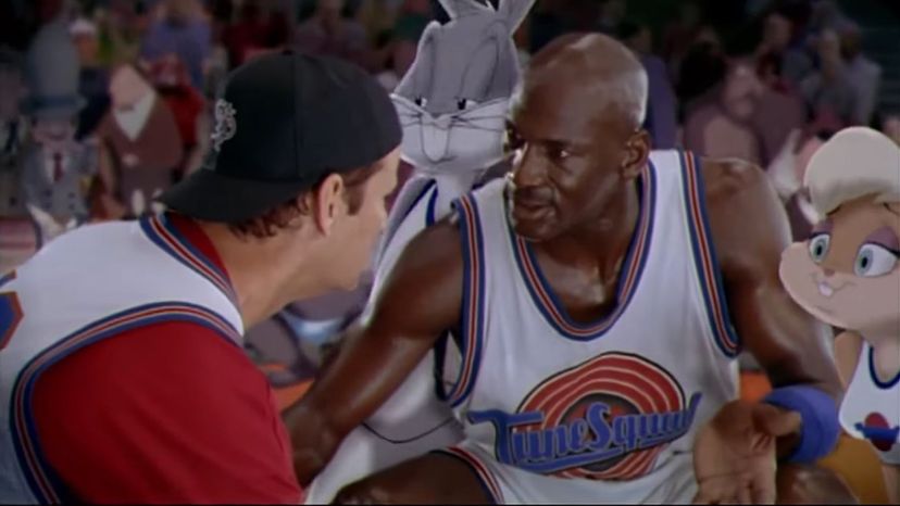 Movie- Space Jam (1996 â€“ Warner Bros. Feature Animation); Athlete- Michael Jordan 