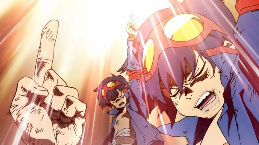 Gurren Lagann - scene