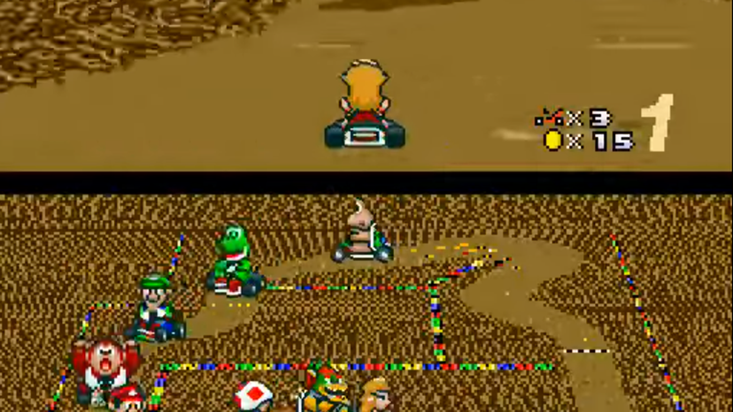 Super Mario Kart 1992