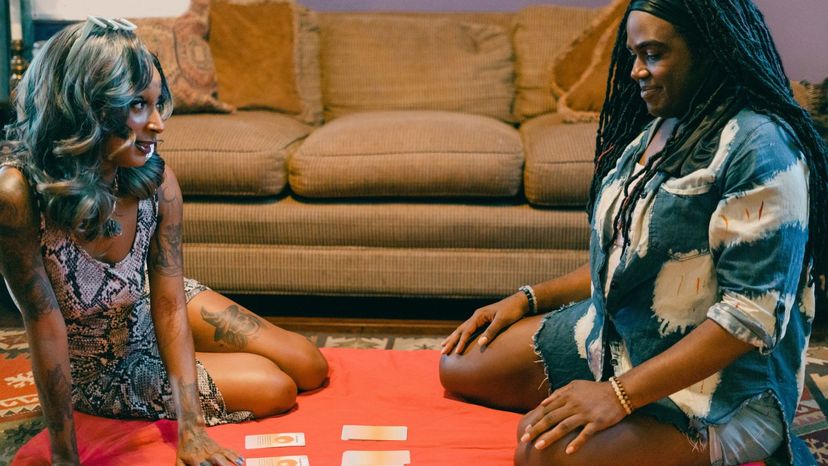 Playing Tarot Cards