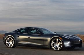 The 2010 Fisker Karma is a plug-in hybrid vehicle.