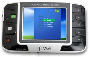 iRiver PMC-140具有40 GB的存储容量。查看更多基本小工具的图片。＂border=