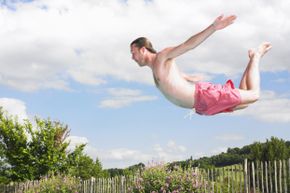 The belly flop is sort of the opposite of the cannon ball. To perform, leap from the side of the pool, spread both arms and legs wide, and attempt to produce the loudest, most painful “smack” when entering the water.