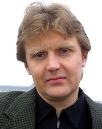 Former KGB spy Alexander Litvinenko at his home in London in 2002