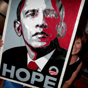 obama hope poster
