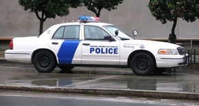 Many North American police forces use the Ford Crown Victoria Police Interceptor.