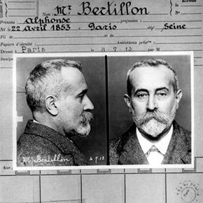 French criminologist Alphonse Bertillon, father of criminal anthropometry.