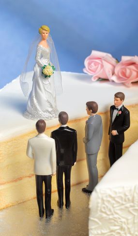 Bride with multiple husbands