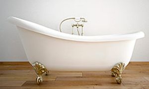 Make your tub's vintage beauty last.