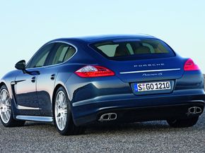 The Panamera 4S is an all-wheel-drive version of the latest Porsche model.