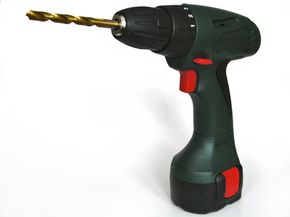 Many power drills are now powered by battery packs, freeing you up to drill almost anywhere. See more pictures of power tools.