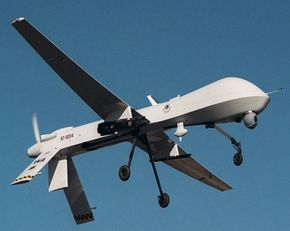 Predator UAV is controlled miles away from dangerous combat.  See more military jetspictures.