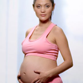 Pregnant woman.