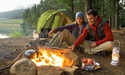 Not all campsites and public lands allow open fires, and those that do often have fire regulations. Check with the local authorities to find out what the fire rules are where you're planning to camp.