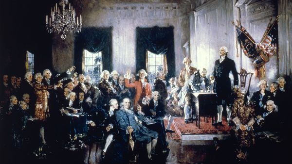U.S. Constitution is signed