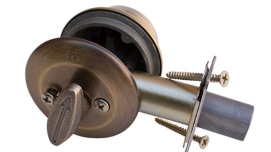 What's the best way to prevent a thief from entering your home?