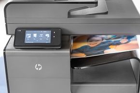 Multi-function devices like this one, which can print, fax and scan, are moving into the spaces once held by stand alone printers.
