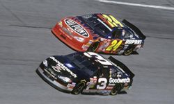 Dale Earnhardt's No. 3 car at the Daytona 500. 