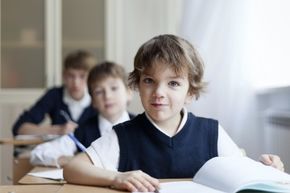 child in class