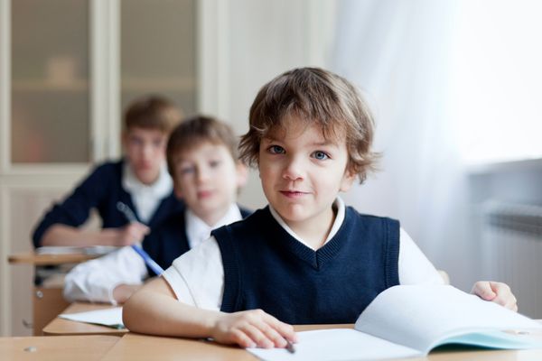 child in class