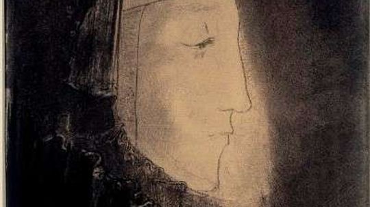 Profil de Lumiere by Odilon Redon