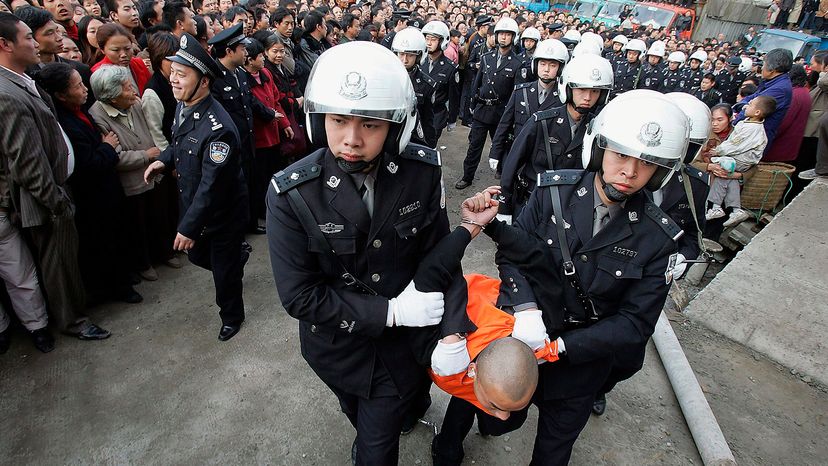 Chinese police criminal