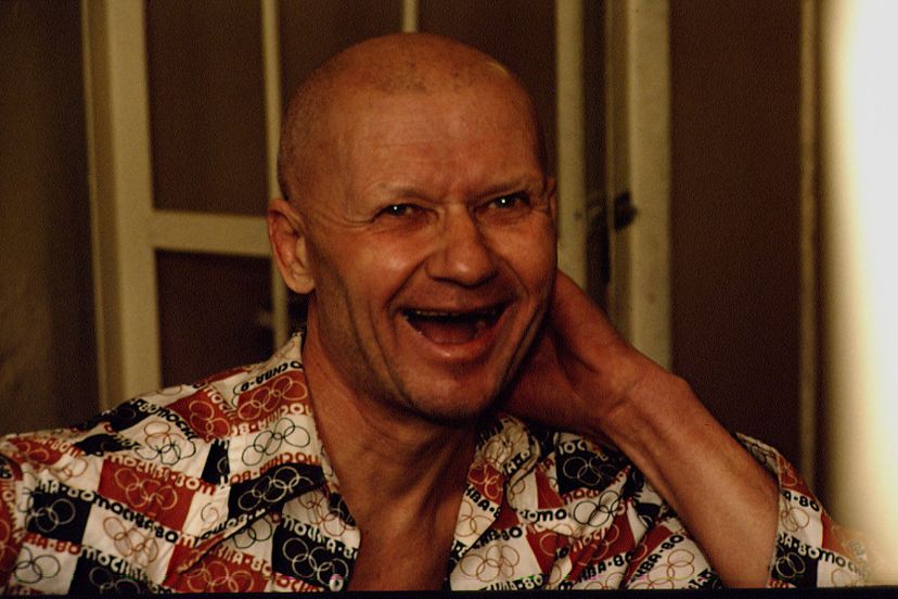 Notorious Ukrainian cannibalistic serial killer Andrei Chikatilo is shown behind bars in Rostov on the Don, Russia. Georges DeKeerle/Sygma via Getty Images