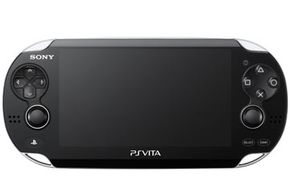 The PS Vita has a similar look to its predecessor, the PSP.