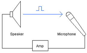 Microphone amplifier speaker store system