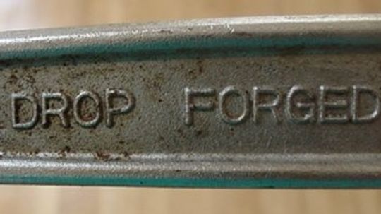 Why do tools have "Drop Forged" stamped on them? What is drop forging?