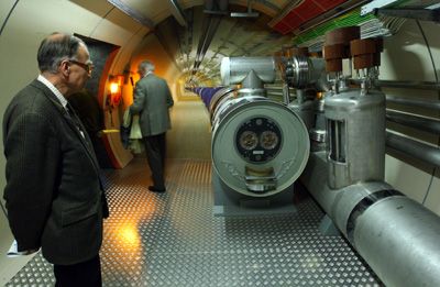 Large Hadron Collider model