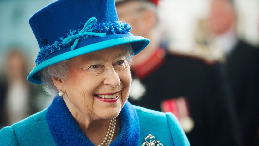 Queen Elizabeth II views the Royal Dockyard Chapel restoration