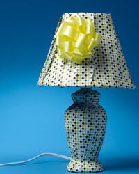 gift lamp bow