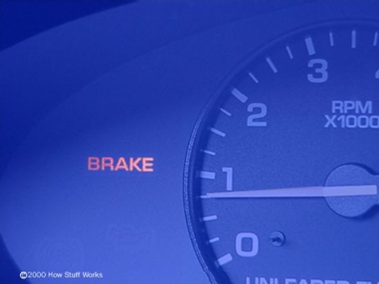 我车里的刹车警示灯是什么意思?＂class=