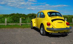 Yellow Punch Buggy!