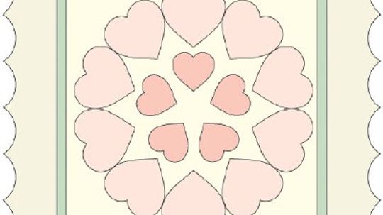 Quilted Hearts on Your Pillow Pattern