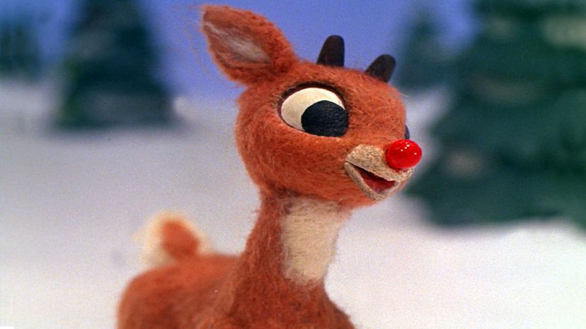 Rudolph the red-nose reindeer