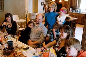 Sunday is usually the only day of the week when polygamous husband Joe, his three wives and their 21 children are able to all share a meal together.