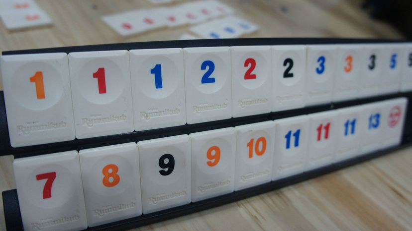 Rummiku瓷砖特写镜头”border=