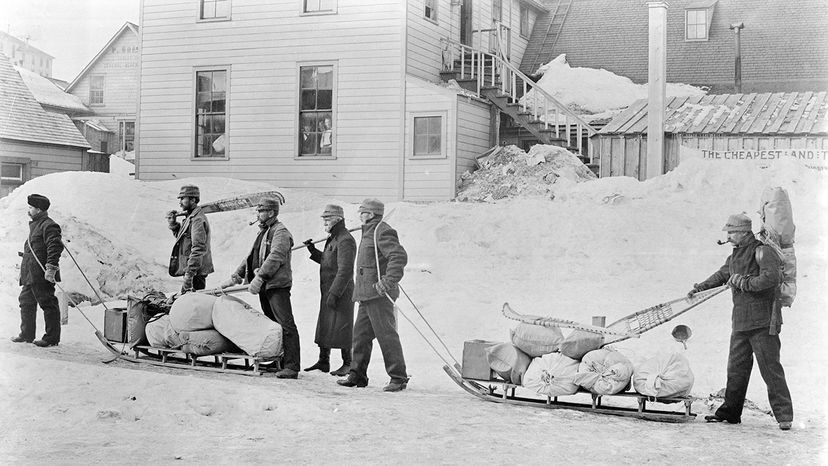 gold prospectors in Alaska