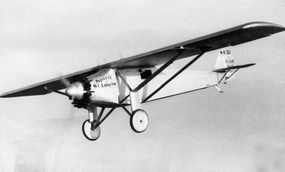 Charles Lindbergh's Ryan NYP, which he called the  Spirit of St. Louis, had no windscreen, so visibility directly forward was impossible. If the young pilot wanted a view of what was ahead of him, he had to crane his head from the side window.