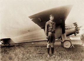 Charles Lindbergh's feat thrilled the world, and madehim a beloved, international celebrity. TheRyan, too, entered legend.