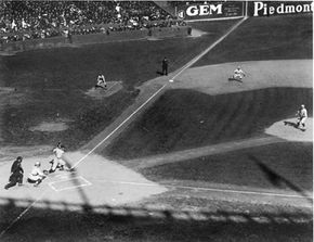 The Giants beat the Yankees.