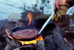 meat campfire