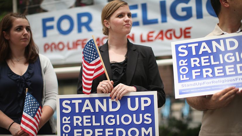 religious freedom supporters